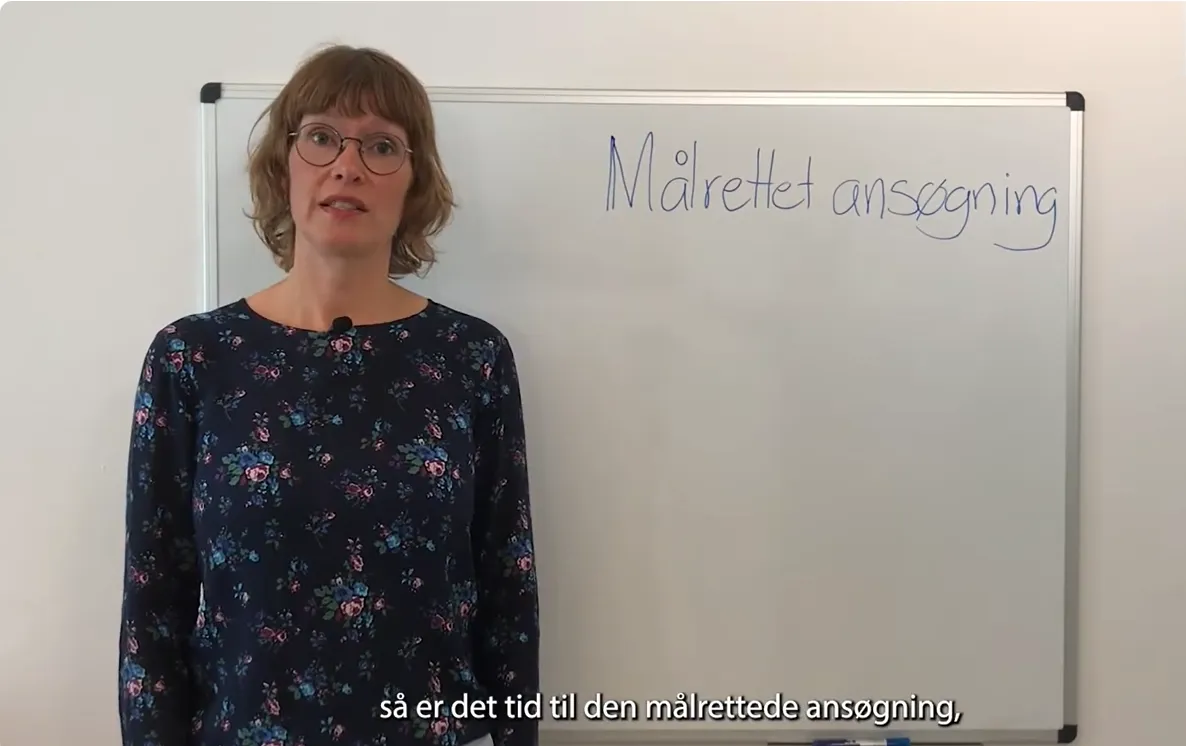 Thumbnail for Sådan laver du en målrettet ansøgning